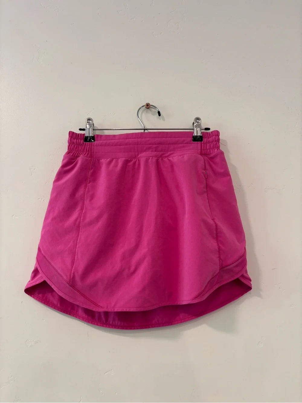 Lululemon Hotty Hot High Rise Skirt Skort Sonic Pink 6 Tennis Golf Pickleball
